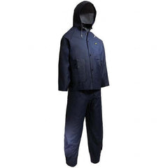 OnGuard - Size XL Blue Rain Three Piece Suit - Benchmark Tooling