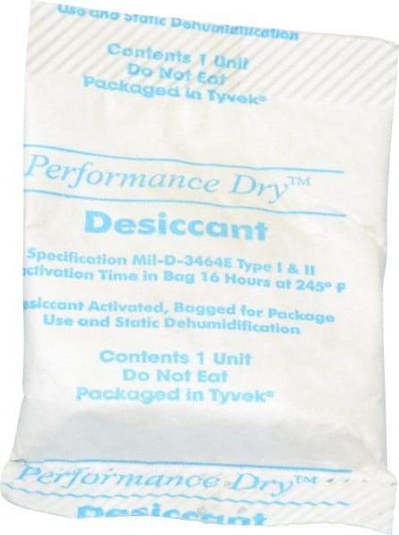 Made in USA - 1 Ounce Desiccant Packet - Silica Gel - Benchmark Tooling