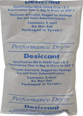 Made in USA - 2 Ounce Desiccant Packet - Silica Gel - Benchmark Tooling