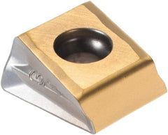Iscar - T490 LNMT1306 PNTR Grade IC330 Carbide Milling Insert - TiCN/TiN Finish, 0.514" Thick, 0.79mm Corner Radius - Benchmark Tooling