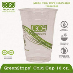 ECO PRODUCTS - Renewable & Compostable Cold Cups - 16 oz - Clear - Benchmark Tooling