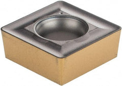Iscar - SCMT432 Grade IC807 Carbide Turning Insert - TiAlN Finish, 90° Square, 1/2" Inscr Circle, 3/16" Thick, 1/32" Corner Radius - Benchmark Tooling