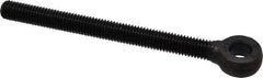 Gibraltar - 1/2-13, External Male Thread, Alloy Steel, Eye Hole Head, Rod End - Black Oxide Finish, 1/2" Shank Diam, 6" Hole Center to End, Grade 4140, 5-3/8" Thread Length - Benchmark Tooling