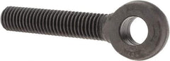 Gibraltar - 5/8-11, External Male Thread, Alloy Steel, Eye Hole Head, Rod End - Black Oxide Finish, 5/8" Shank Diam, 3-1/2" Hole Center to End, Grade 4140, 2-3/4" Thread Length - Benchmark Tooling