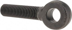 Gibraltar - 3/4-10, External Male Thread, Steel, Eye Hole Head, Rod End - Black Oxide Finish, 3/4" Shank Diam, 3-1/2" Hole Center to End, Grade C-1035 & C-1030, 1-1/2" Thread Length - Benchmark Tooling