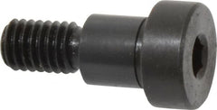 Gibraltar - 1/2" Shoulder Diam x 1/2" Shoulder Length, 3/8-16 UNC, Hex Socket Shoulder Screw - 1137 Steel, Black Oxide Finish, 5/16" Head Height x 3/4" Head Diam - Benchmark Tooling