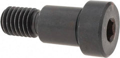 Gibraltar - 5/8" Shoulder Diam x 3/4" Shoulder Length, 1/2-13 UNC, Hex Socket Shoulder Screw - 1137 Steel, Black Oxide Finish, 3/8" Head Height x 7/8" Head Diam - Benchmark Tooling