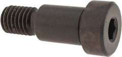 Gibraltar - 5/8" Shoulder Diam x 7/8" Shoulder Length, 1/2-13 UNC, Hex Socket Shoulder Screw - 1137 Steel, Black Oxide Finish, 3/8" Head Height x 7/8" Head Diam - Benchmark Tooling