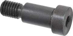 Gibraltar - 5/8" Shoulder Diam x 1" Shoulder Length, 1/2-13 UNC, Hex Socket Shoulder Screw - 1137 Steel, Black Oxide Finish, 3/8" Head Height x 7/8" Head Diam - Benchmark Tooling