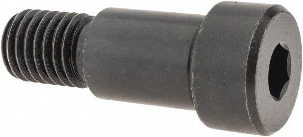 Gibraltar - 3/4" Shoulder Diam x 1" Shoulder Length, 5/8-11 UNC, Hex Socket Shoulder Screw - 1137 Steel, Black Oxide Finish, 1/2" Head Height x 1" Head Diam - Benchmark Tooling