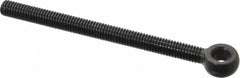 Gibraltar - 3/8-16, External Male Thread, Alloy Steel, Eye Hole Head, Rod End - Black Oxide Finish, 3/8" Shank Diam, 5" Hole Center to End, 4-1/2" Thread Length - Benchmark Tooling