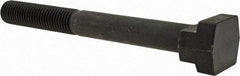 Gibraltar - 3/4-10, 3" Thread Length, 3/4" Slot Width, Black Oxide, Steel T Slot Bolt - 7" Length Under Head, Grade 5, 1-1/4" Head Width x 15/32" Head Height - Benchmark Tooling