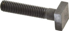 Gibraltar - 1/2-13 Thread, 2" Thread Length, 2-1/2" Length Under Head, Steel T Bolt - 7/8" Head Width x 5/16" Head Height, Grade 5 - Benchmark Tooling