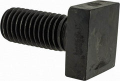 Gibraltar - 5/8-11 Thread, 1-1/4" Thread Length, 1-1/2" Length Under Head, Steel T Bolt - 1-1/8" Head Width x 13/32" Head Height, Grade 5 - Benchmark Tooling