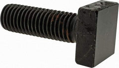 Gibraltar - 5/8-11 Thread, 1-3/4" Thread Length, 2" Length Under Head, Steel T Bolt - 1-1/8" Head Width x 13/32" Head Height, Grade 5 - Benchmark Tooling