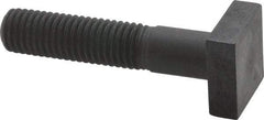 Gibraltar - 5/8-11 Thread, 2" Thread Length, 3" Length Under Head, Steel T Bolt - 1-1/8" Head Width x 13/32" Head Height, Grade 5 - Benchmark Tooling