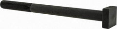 Gibraltar - 5/8-11 Thread, 2-1/2" Thread Length, 8" Length Under Head, Steel T Bolt - 1-1/8" Head Width x 13/32" Head Height, Grade 5 - Benchmark Tooling
