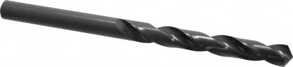 Hertel - 5/8" 118° Spiral Flute High Speed Steel Taper Length Drill Bit - Benchmark Tooling
