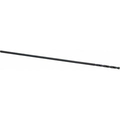 Hertel - 7/32" Diam, 12" OAL Oxide High Speed Steel Aircraft Extension Drill Bit - Benchmark Tooling
