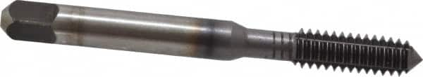 Hertel - 1/4-20 UNC H4 Thread Limit Plug Thread Forming Tap - High Speed Steel, TiCN Finish, 2-1/2" OAL - Benchmark Tooling