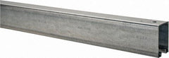 National Mfg. - 6 Ft Long, 450 Lb Capacity, Straight Boxrail - Galvanized, Series 5116 - Benchmark Tooling