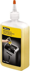 FELLOWES - Shredder Lubricant Oil - Use with Shredder - Benchmark Tooling