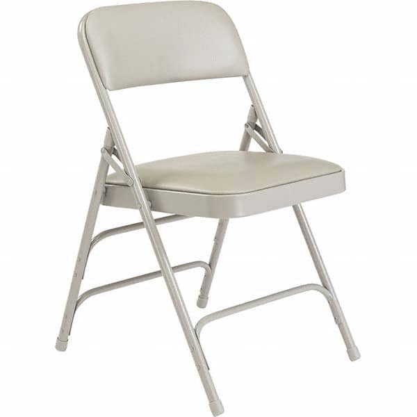 National Public Seating - Folding Chairs Pad Type: Folding Chair w/Vinyl Padded Seat Material: Vinyl; Steel - Benchmark Tooling