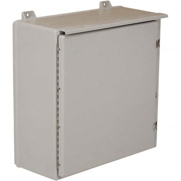 Wiegmann - NEMA 3R Fiberglass Standard Enclosure with Continuous Hinge Cover - Benchmark Tooling