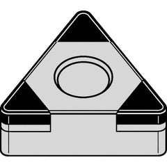 Kennametal - TNGA332 MT Grade KBH20 PCBN Turning Insert - Nano-Composite Finish, 60° Triangle, 3/8" Inscr Circle, 3/16" Thick, 1/32" Corner Radius - Benchmark Tooling