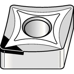 Kennametal - CNMS432 F Grade KD1425 Polycrystalline Diamond (PCD) Turning Insert - 80° Diamond, 1/2" Inscr Circle, 3/16" Thick, 1/32" Corner Radius - Benchmark Tooling