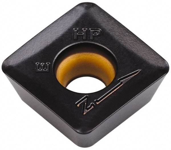 Kennametal - SDPT433 Grade KCPK30 Carbide Milling Insert - TiN/TiCN/Al2O3 Finish, 3/16" Thick, 1/2" Inscribed Circle, 1.19mm Corner Radius - Benchmark Tooling