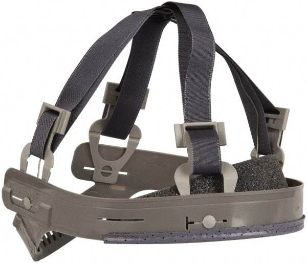 MSA - 4 Point Suspension, Pinlock, Replacement Suspension - MSA V-Gard Compatibility, Nylon - Benchmark Tooling