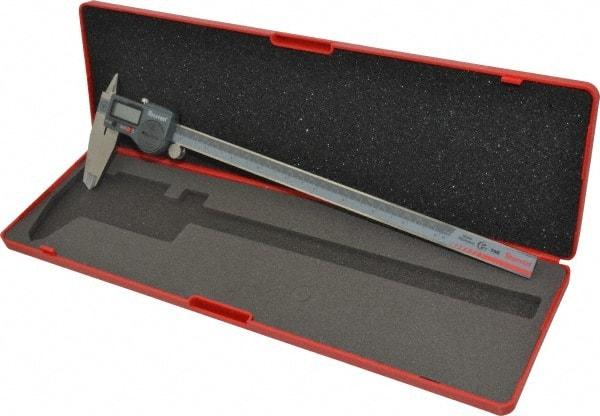 Starrett - 0 to 300mm Range, 0.01mm Resolution, IP67 Electronic Caliper - Stainless Steel with 2-1/2" Stainless Steel Jaws, 0.02mm Accuracy, Serial Output - Benchmark Tooling