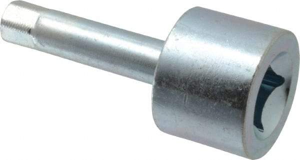 Powers Fasteners - 1/2" Diam, 1/2" Min Embedment Drop-In Concrete Anchor - Steel, Zinc-Plated Finish - Benchmark Tooling