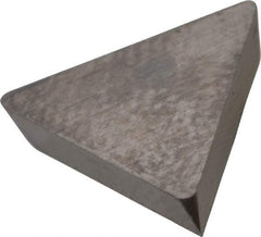 Kyocera - TPG1.81.51 Grade TN60 Cermet Turning Insert - TiCN/NbC Finish, 60° Triangle, 7/32" Inscr Circle, 3/32" Thick, 1/64" Corner Radius - Benchmark Tooling