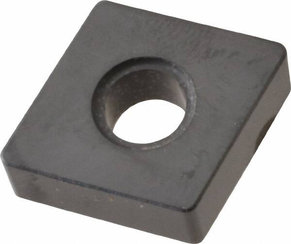 Kyocera - CNGA432 T00825 Grade A65 Ceramic Turning Insert - Al2O3/TiC Finish, 80° Diamond, 1/2" Inscr Circle, 3/16" Thick, 1/32" Corner Radius - Benchmark Tooling