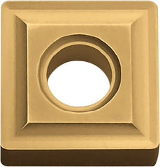 Kyocera - SNMG322 Grade CA5525 Carbide Turning Insert - TiCN/Al2O3/TiN Finish, 90° Square, 3/8" Inscr Circle, 1/8" Thick, 1/32" Corner Radius - Benchmark Tooling