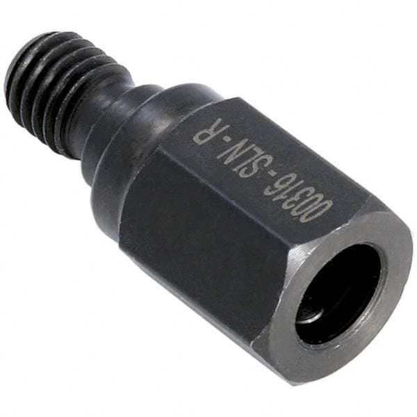 Techniks - Drill Adapters Shank Type: Threaded Shank Type: Straight Shank w/ Flat Adapter - Benchmark Tooling