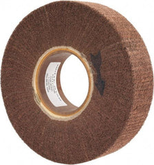 Brite Star - 8" Diam 180 Grit Aluminum Oxide Unmounted Flap Wheel - 3" Hole, 2" Wide, Density 7, Coated, Grade Fine, 3,200 Max RPM - Benchmark Tooling