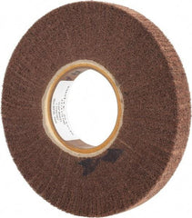 Brite Star - 8" Diam 180 Grit Aluminum Oxide Unmounted Flap Wheel - 3" Hole, 1" Wide, Density 7, Coated, Grade Fine, 3,200 Max RPM - Benchmark Tooling