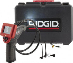 Ridgid - Inspection Camera with 3 Ft. Probe - 3/4 Inch Probe Diameter, 2.4 Inch Display, 480 x 234 Resolution - Benchmark Tooling