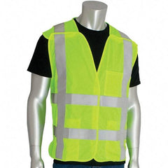 PIP - High Visibility Vests Vest Style: Breakaway Vest Type: Flame Resistant/Retardant; Hi Visibility - Benchmark Tooling