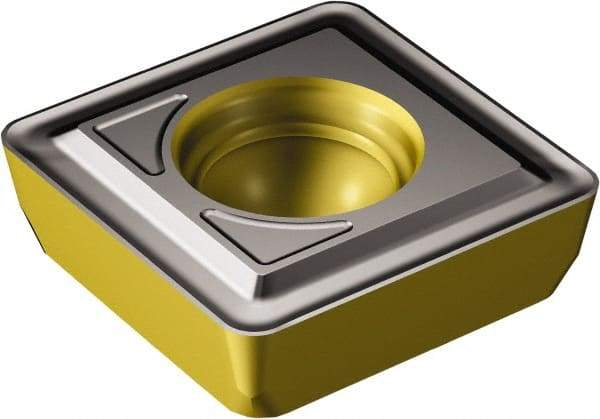 Sandvik Coromant - 88006P LM Grade 4334 Carbide Indexable Drill Insert - TiCN/Al2O3/TiN Finish, Square, 10.65mm Inscribed Circle - Benchmark Tooling