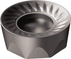 Sandvik Coromant - RCKT1304 PM Grade 1130 Carbide Milling Insert - AlTiCrN Finish, 4.76mm Thick, 12.7mm Inscribed Circle, 6.35mm Corner Radius - Benchmark Tooling