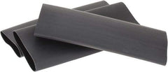 3M - 6" Long, 3:1, Polyolefin Heat Shrink Electrical Tubing - Black - Benchmark Tooling
