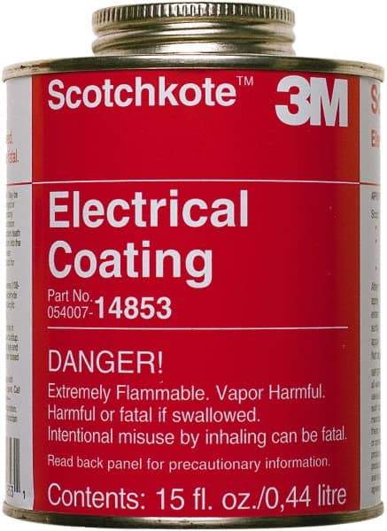 3M - 15 oz Can Brown Butyl Rubber Joint Sealant - 72°F Max Operating Temp, 12 min Tack Free Dry Time, Series 14853 - Benchmark Tooling