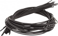 3M - 48" Long, 2:1, Polyolefin Heat Shrink Electrical Tubing - Black - Benchmark Tooling