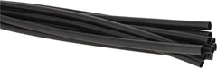 3M - 48" Long, 2:1, Polyolefin Heat Shrink Electrical Tubing - Black - Benchmark Tooling