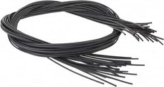 3M - 48" Long, 2:1, Polyolefin Heat Shrink Electrical Tubing - Black - Benchmark Tooling