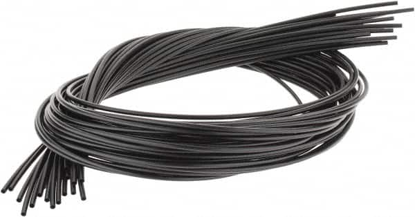 3M - 48" Long, 2.5:1, Polyolefin Heat Shrink Electrical Tubing - Black - Benchmark Tooling